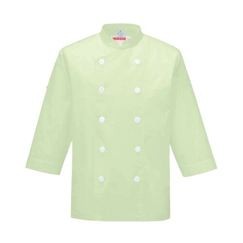 コックシャツ七分袖ミントグリーン