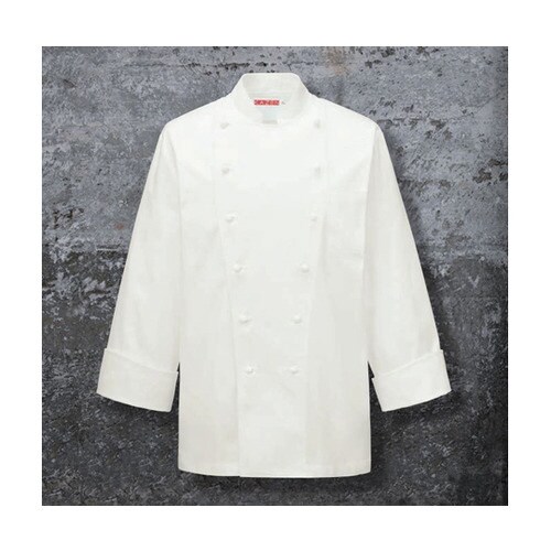 男子シェフコート長袖