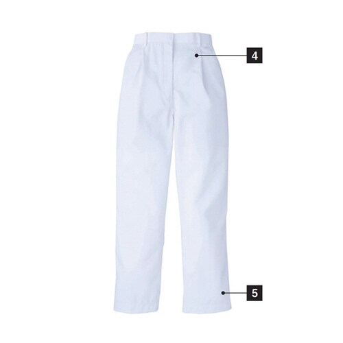 パンツ(レディス) 白 5L 824−20 5L