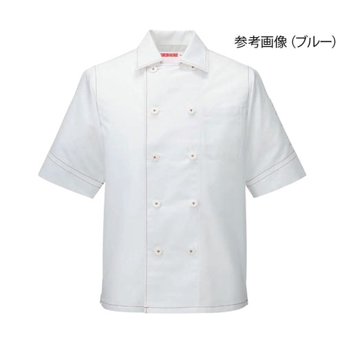 コックシャツ ブルー LL 401−48 LL