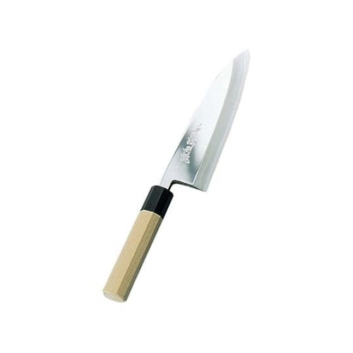 兼松作鏡面仕上出刃庖丁24cm