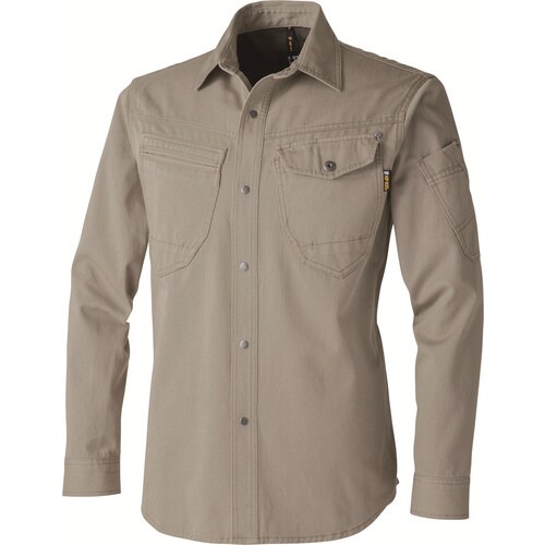 HOP 長袖シャツ ベージュ M