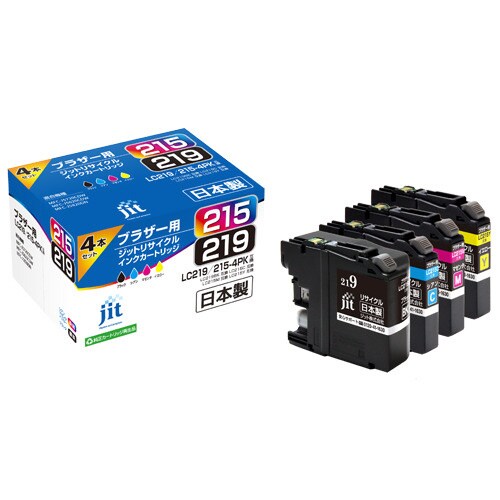 リサイクルインクカートリッジ 4色パック