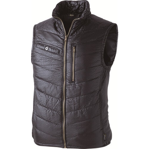 DOG d−HEATエンボスベストN黒6L