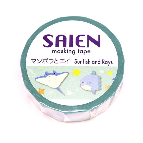 マスキングテープ マンボウとエイ