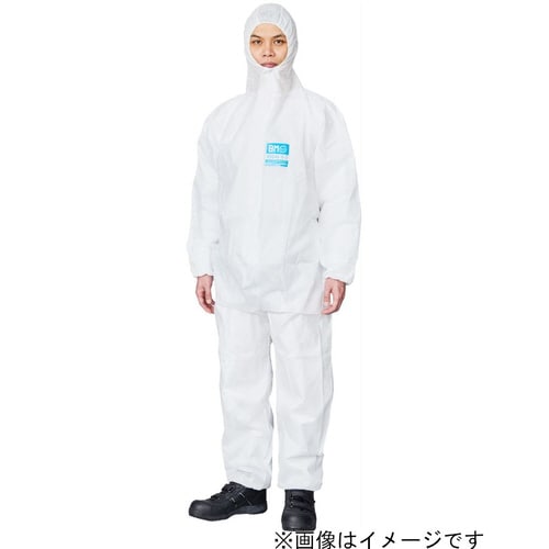 バリア―マンフード付きカバーオール 4L