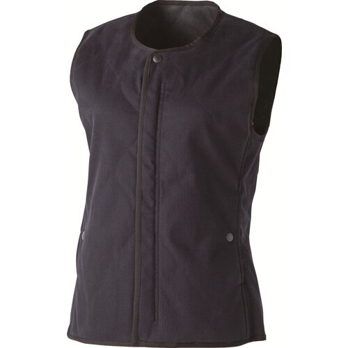 電熱キルティングベスト 紺青L