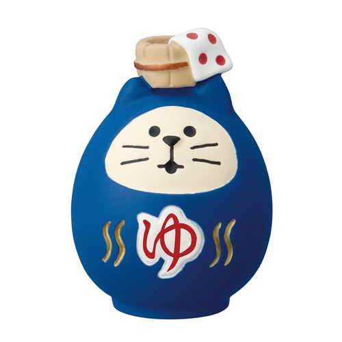 銭湯猫だるま