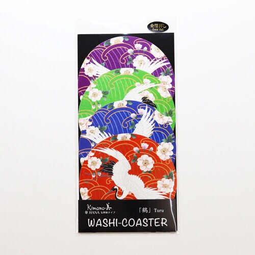 kimono美 コースター鶴 華