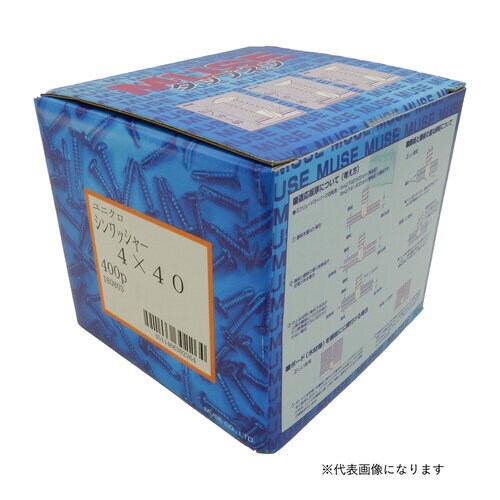 タップネジ ッシャー 4x40 400入