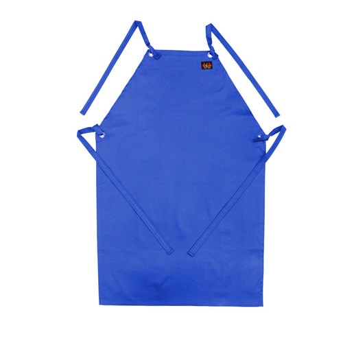 AMTX 防炎胸付前掛F BL