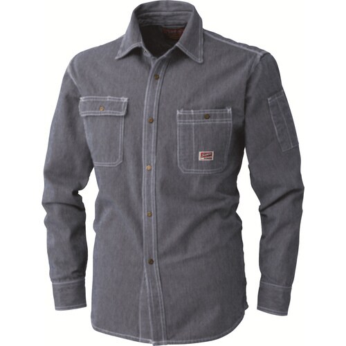 DOG 長袖シャツ インディゴブルー6L