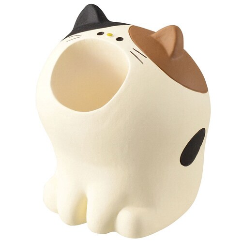 印鑑スタンド みけねこ