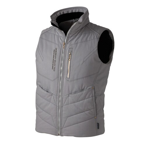 DOG ウォームベスト L 灰 M