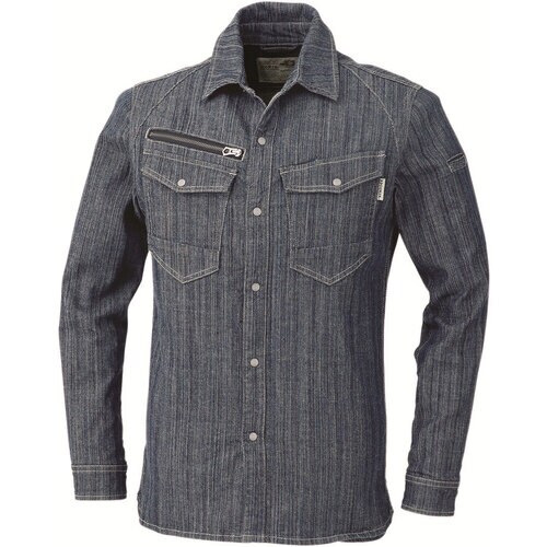 DOG 長袖シャツ インディゴブルー M