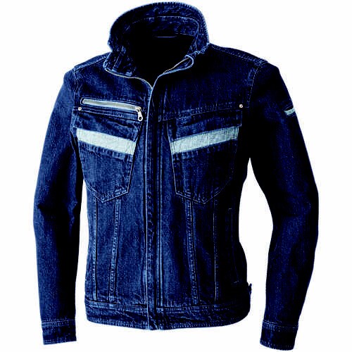 HOP デニム長袖ブルゾンインディゴS