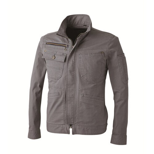 DOG 長袖ジャケット L 灰 4L