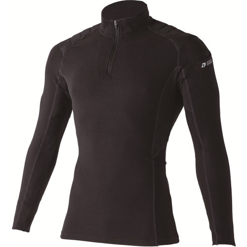 DOG 長袖ハーフジップ 黒 4L