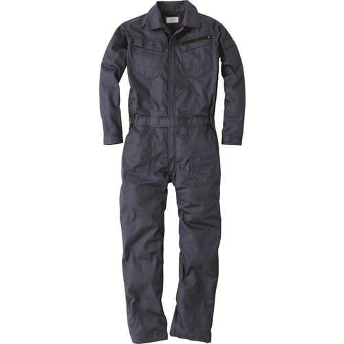 HOP コスパ長袖ツナギ 紺青 6L