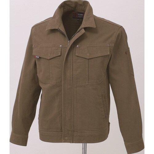 HOP 長袖ブルゾン キャメル 6L