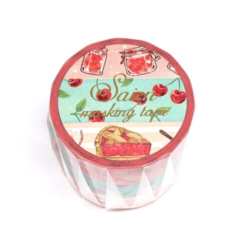 カミイソ さくらんぼ3柄 15mmx10m