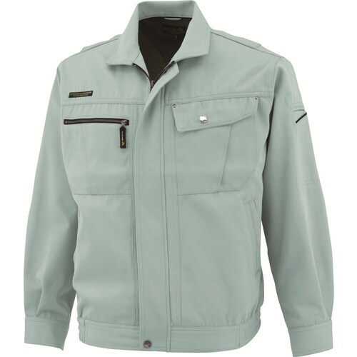 長袖ブルゾン Fグリーン 6L