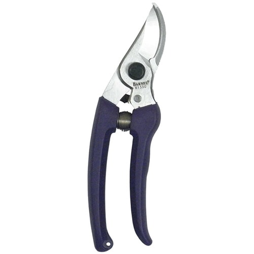 Barnel 剪定鋏 180mm 紫