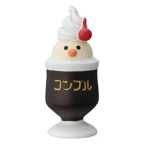 文鳥コーヒーフロート