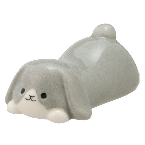 うさもこ箸置き GY