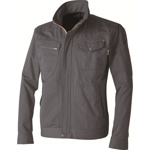 HOP 長袖ブルゾン 灰 3L