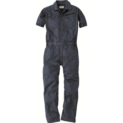 HOP コスパ半袖ツナギ 紺青 LL