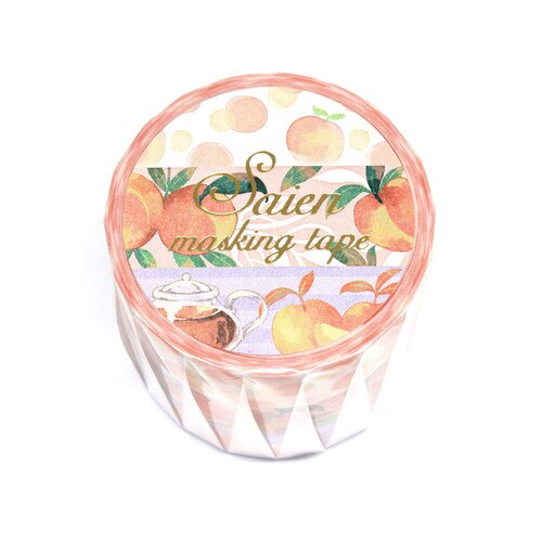 マスキングテープ 桃 3柄