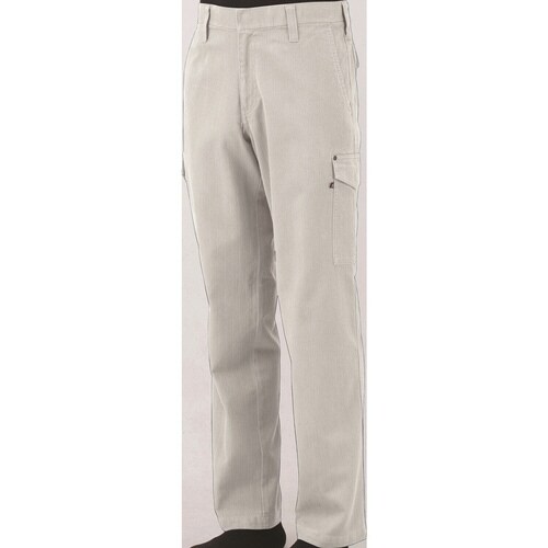 HOP ノータックカーゴパンツ アイボリ76