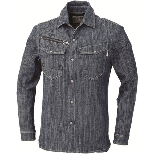 DOG 長袖シャツ インディゴブルー L