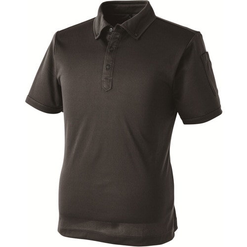 パフォーマンス半袖ポロ クロ M