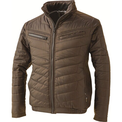 HOP シレー アルミブルゾン Dブラウン L