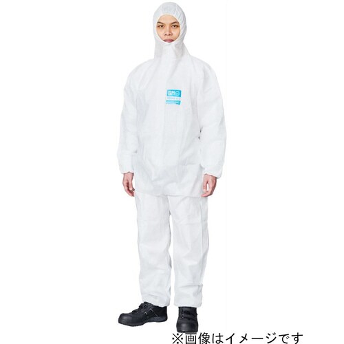 バリア―マンフード付きカバーオール L