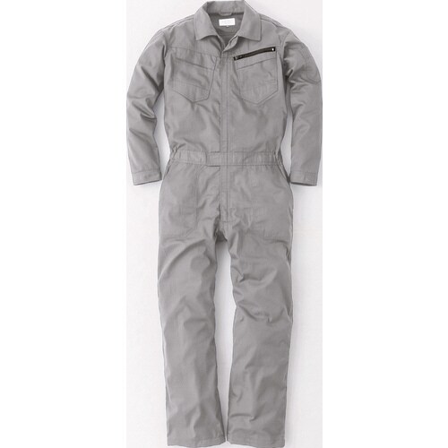 HOP コスパ長袖ツナギ 銀 4L