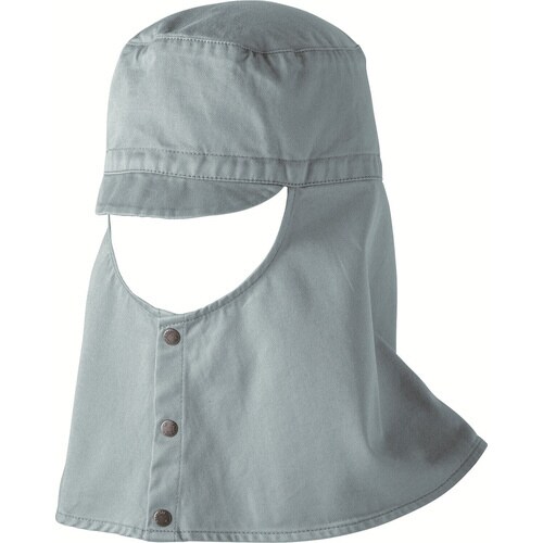 HOP 溶接帽子ショートブルー灰XL