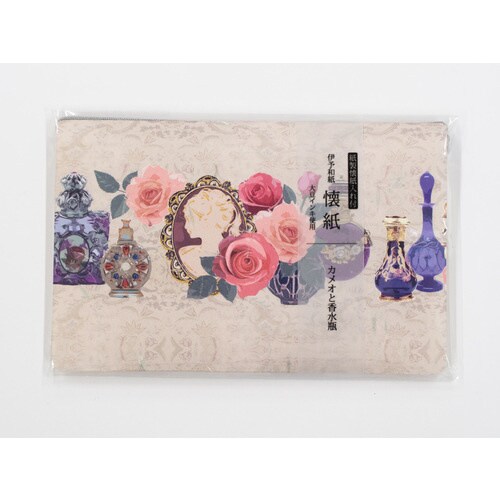 カメオと香水瓶 懐紙入付