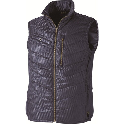 DOG エンボスベスト N ネイビー S