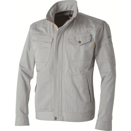 HOP 長袖ブルゾン 銀 6L