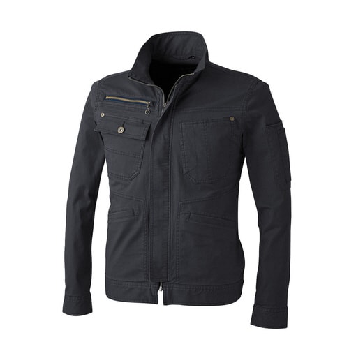 DOG 長袖ジャケットNブラック 3L