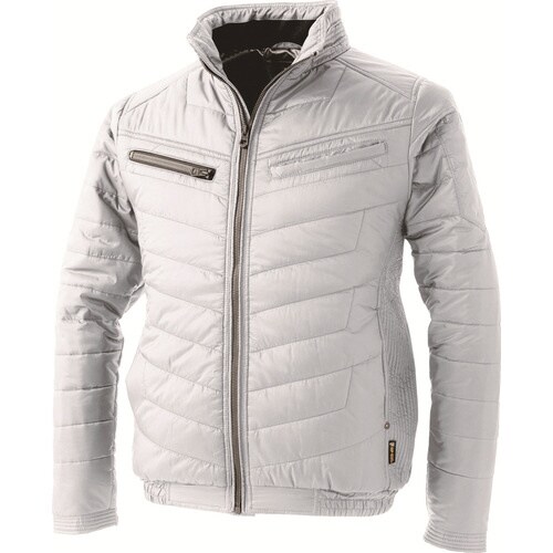 HOP シレー アルミブルゾン 銀 M