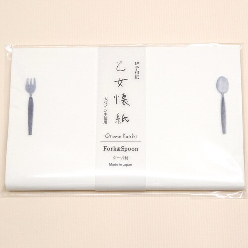 乙女懐紙Fork&Spoon