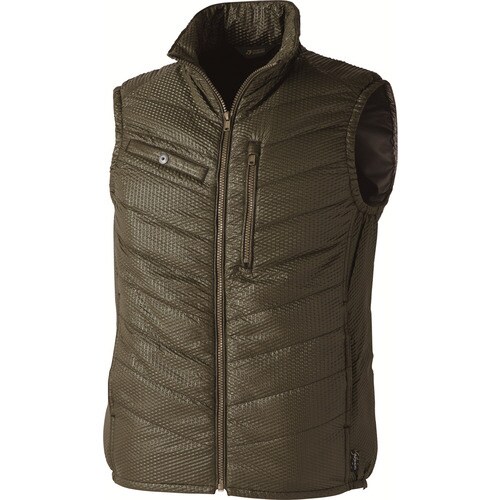 DOG エンボスベスト D オリーブ LL