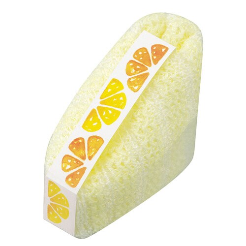 デコレ ボディタオル フル−ツサンドオレンジ