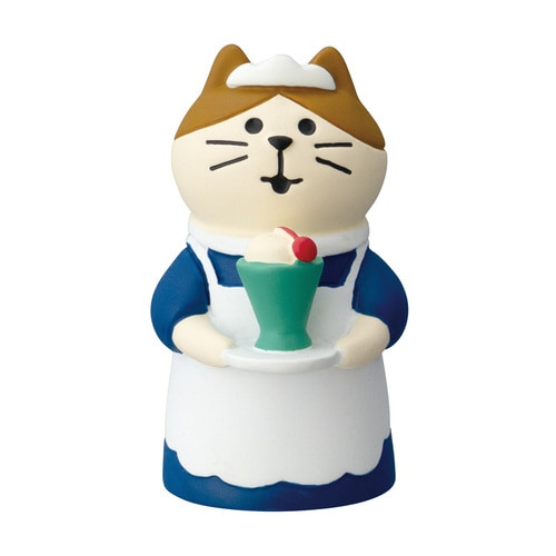 ウェイトレス猫 クリームソーダ