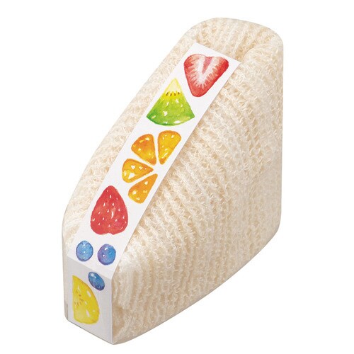 デコレ ボディタオル フル−ツサンドミックス