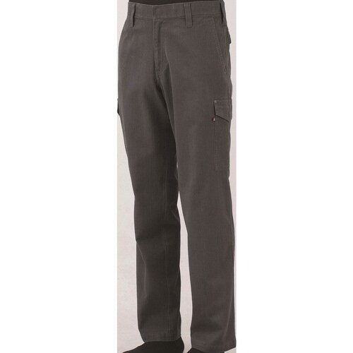 HOP ノータックカーゴパンツ ムーン灰95